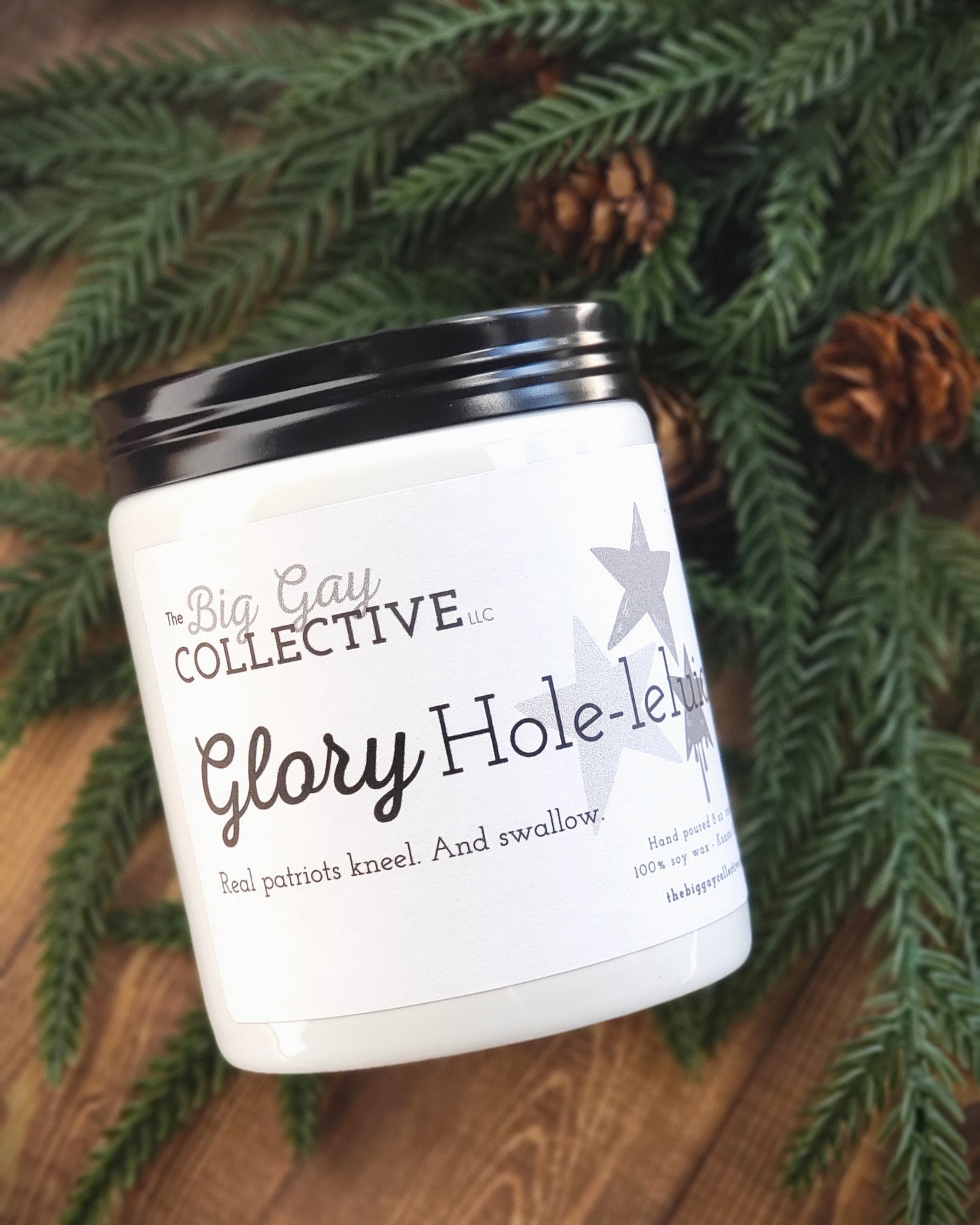 Handmade Pottery Soy Candle