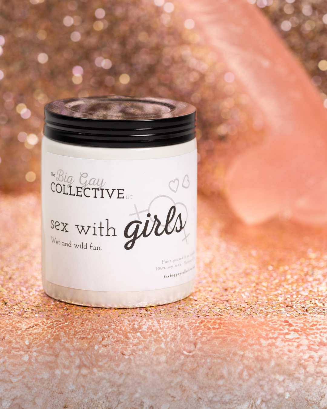 Sex With Girls Soy Candle – The Big Gay Collective