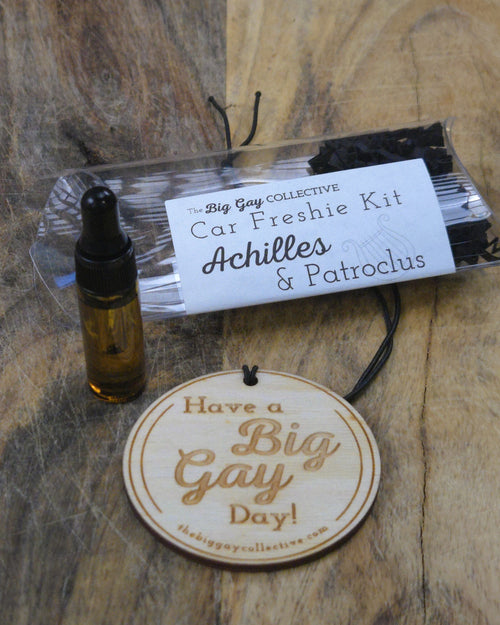 Achilles & Patroclus Car Freshie