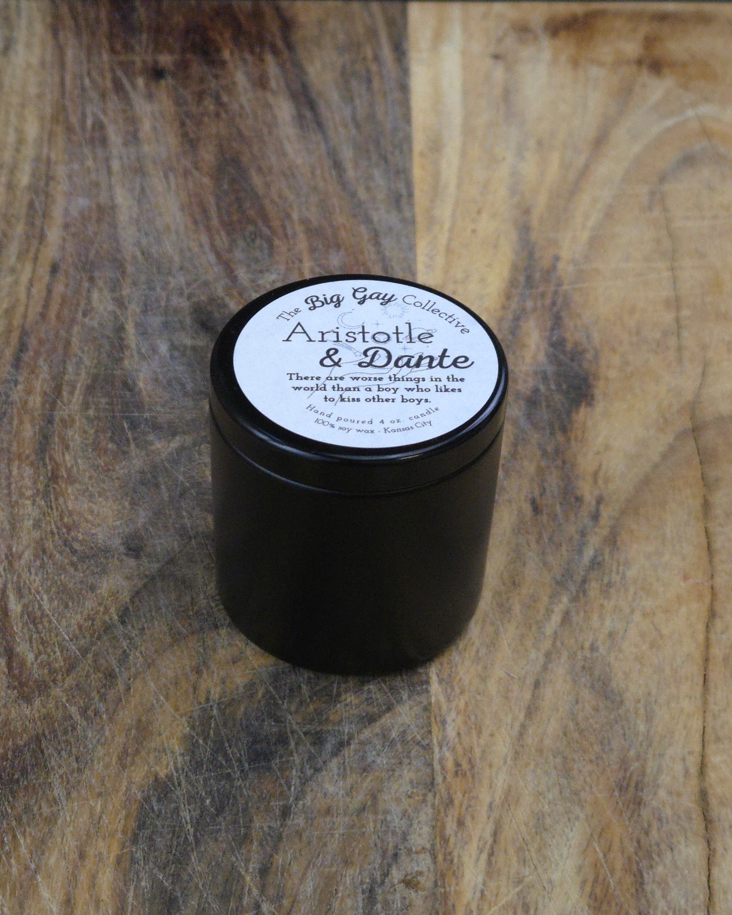 Aristotle & Dante Candles