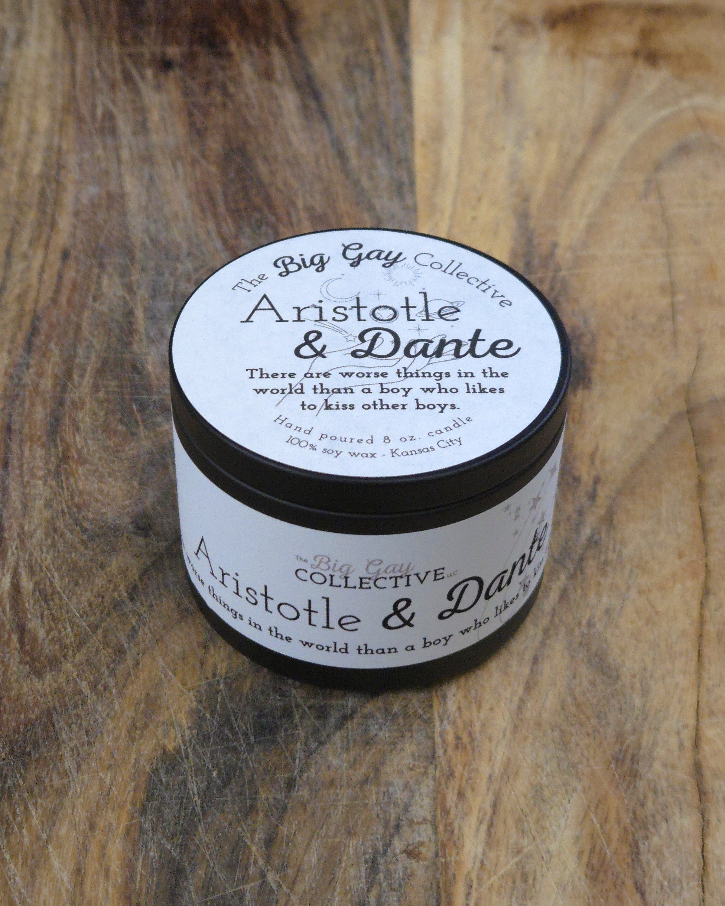 Aristotle & Dante Candles