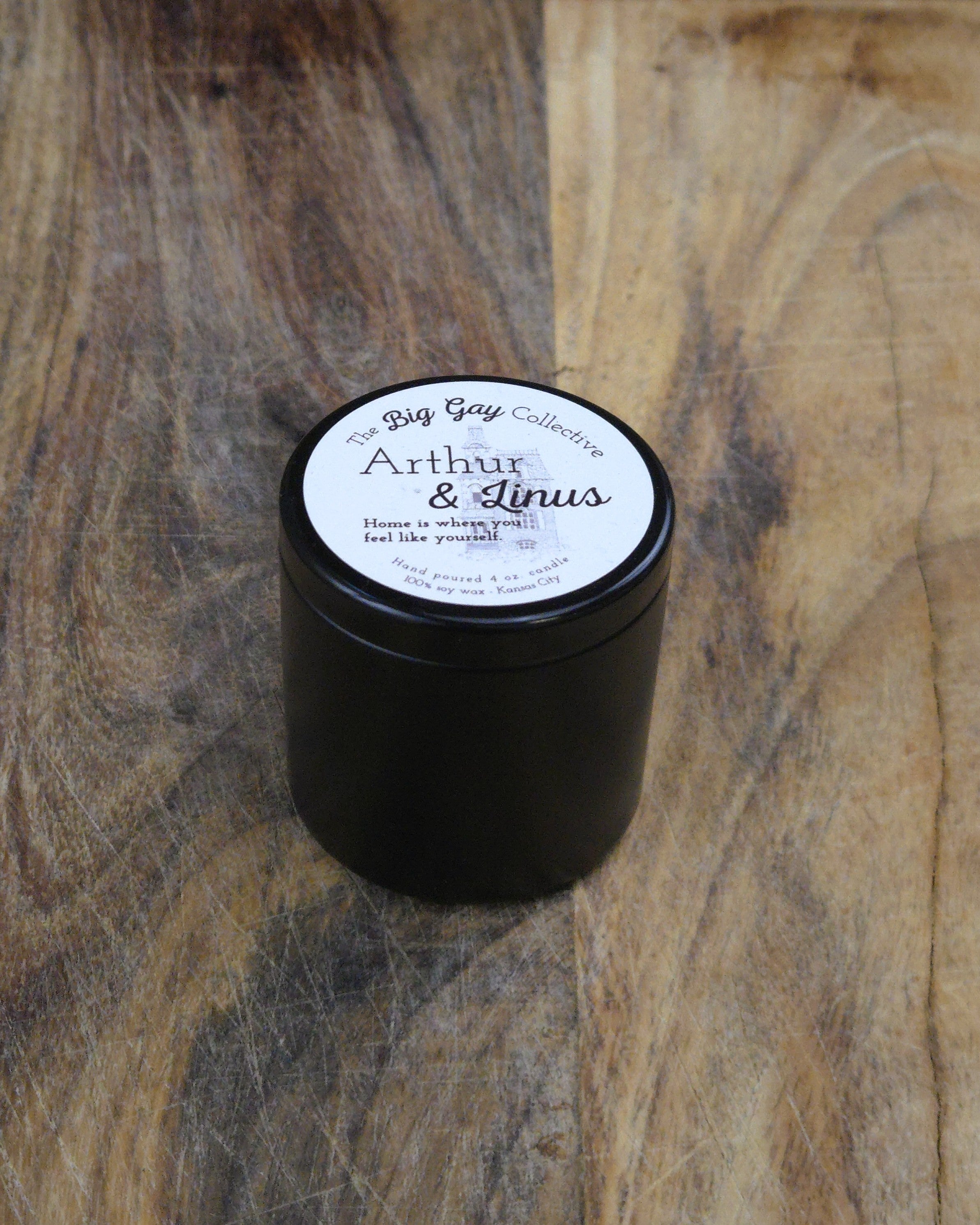 Arthur & Linus Candles