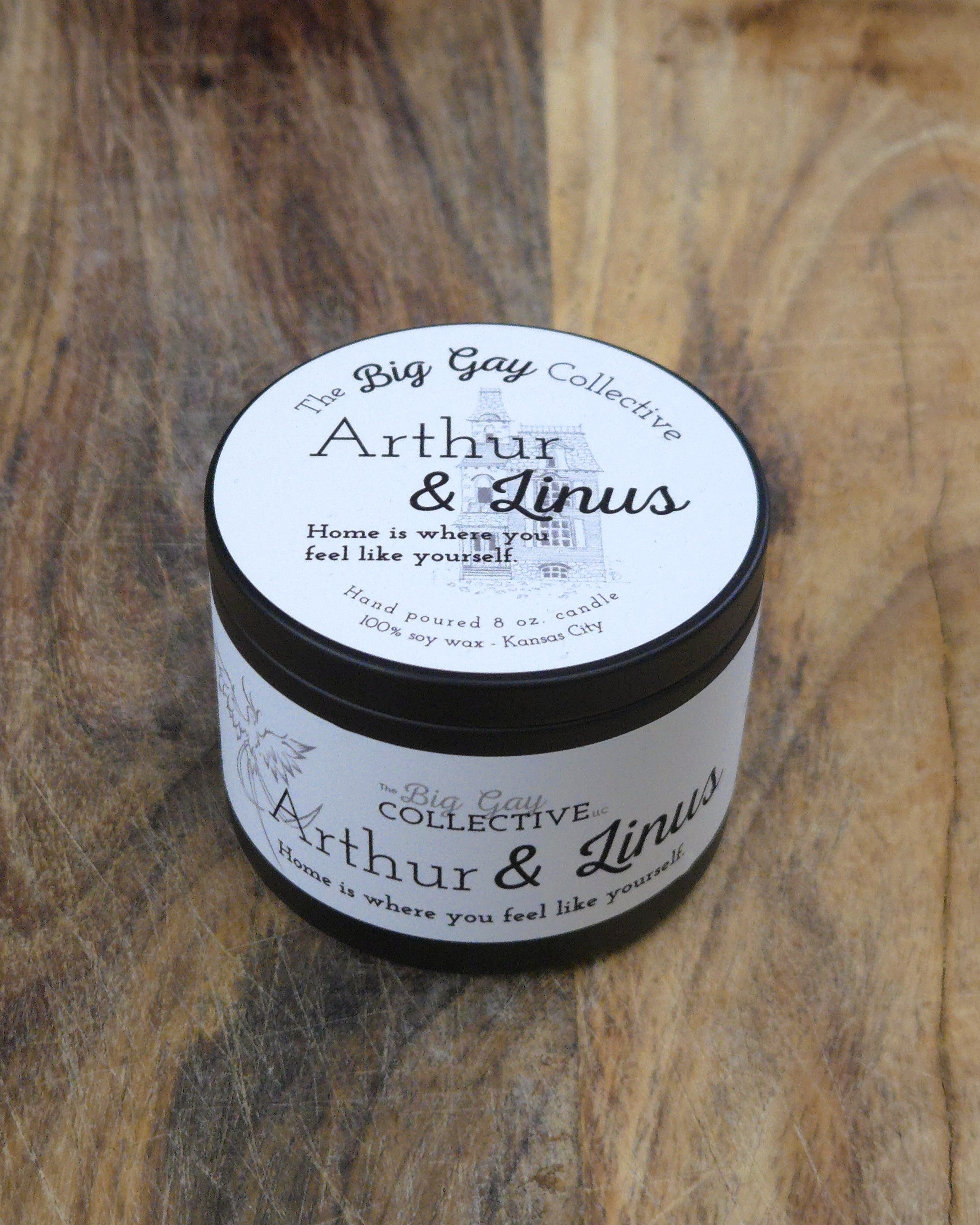 Arthur & Linus Candles
