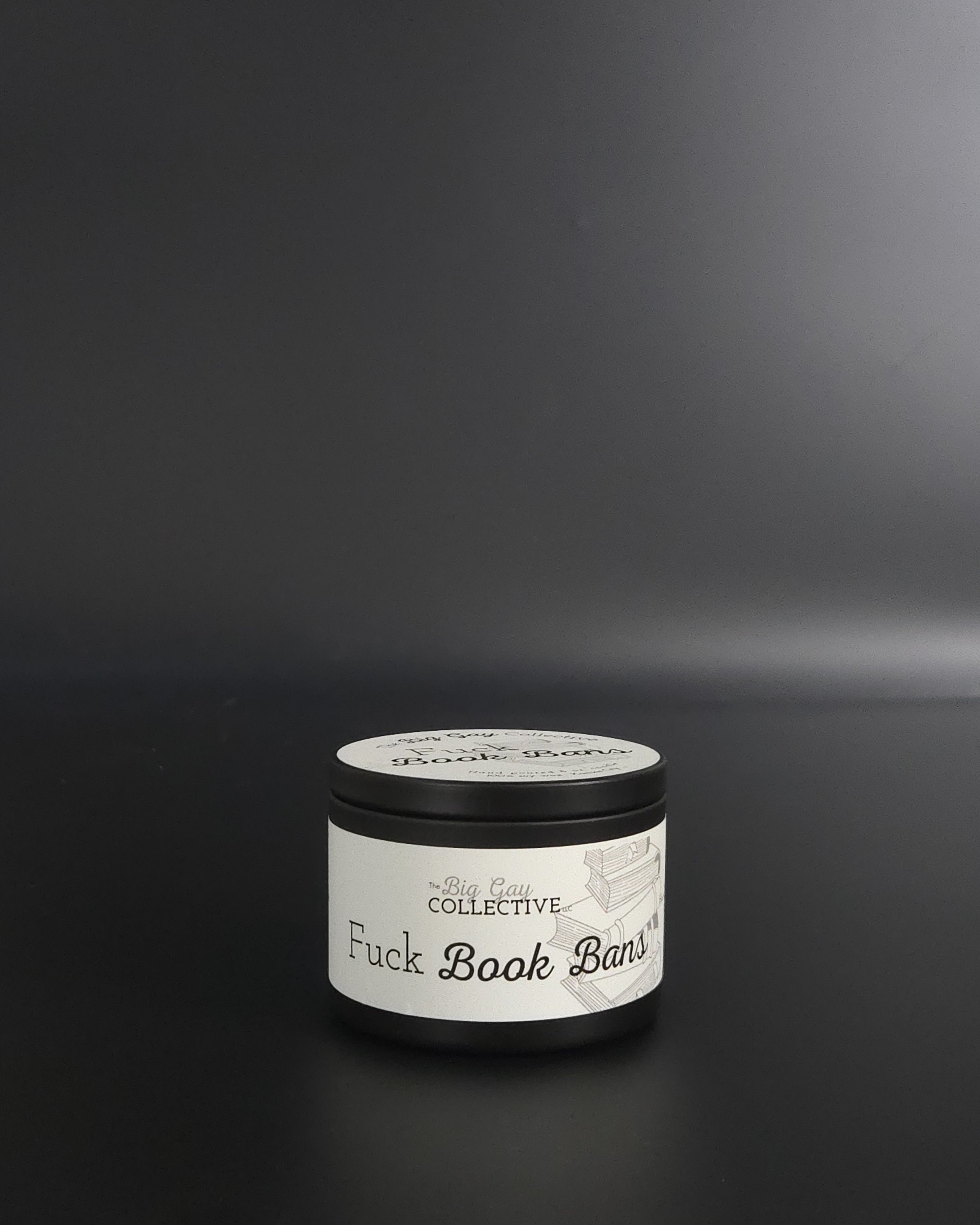Fuck Book Bans Giving Candle