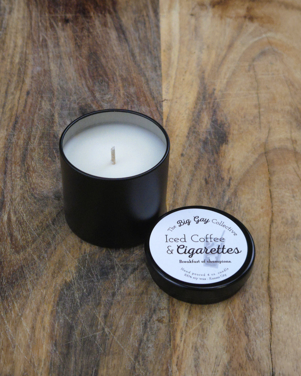Iced Coffee & Cigarettes Candles