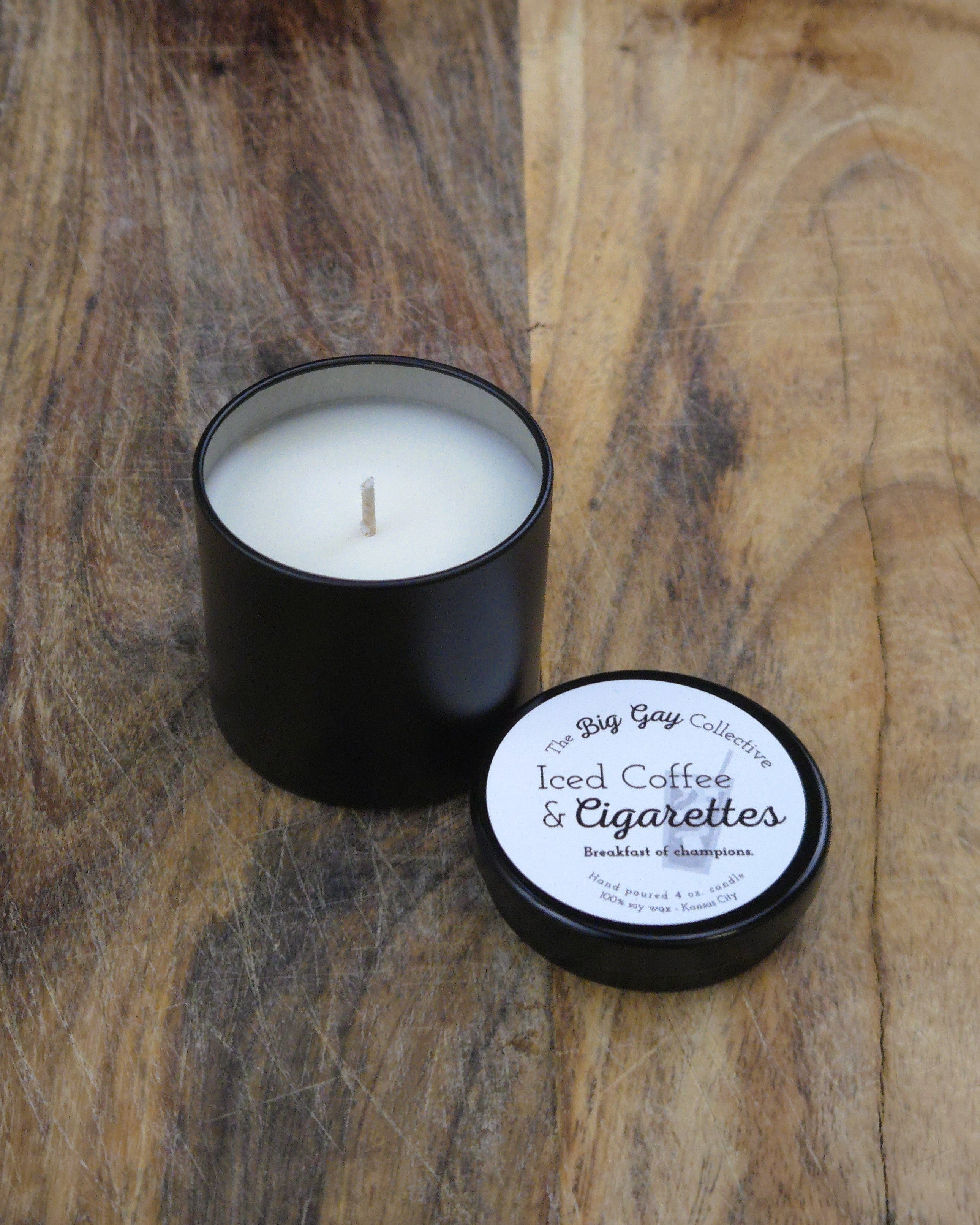 Iced Coffee & Cigarettes Candles