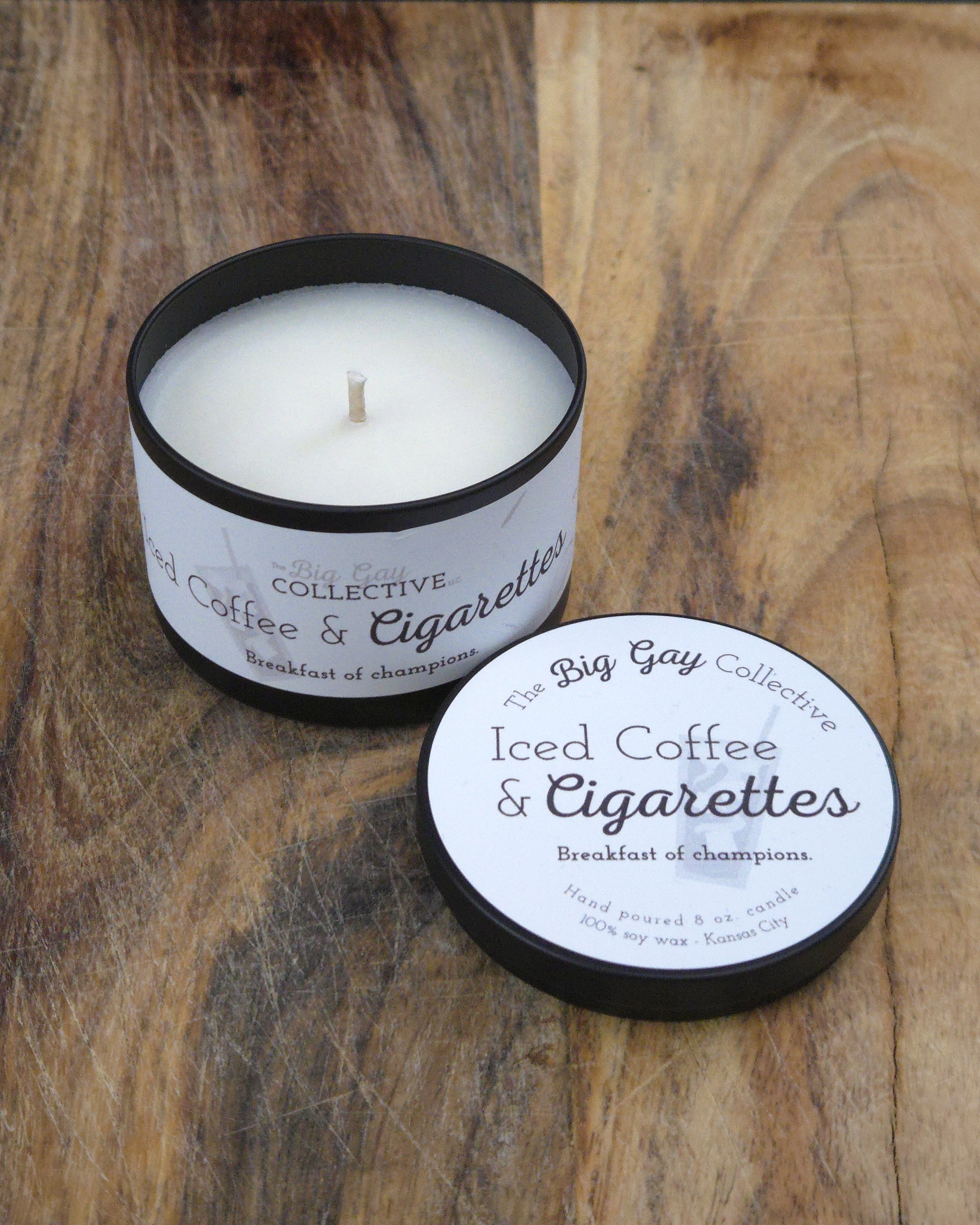 Iced Coffee & Cigarettes Candles