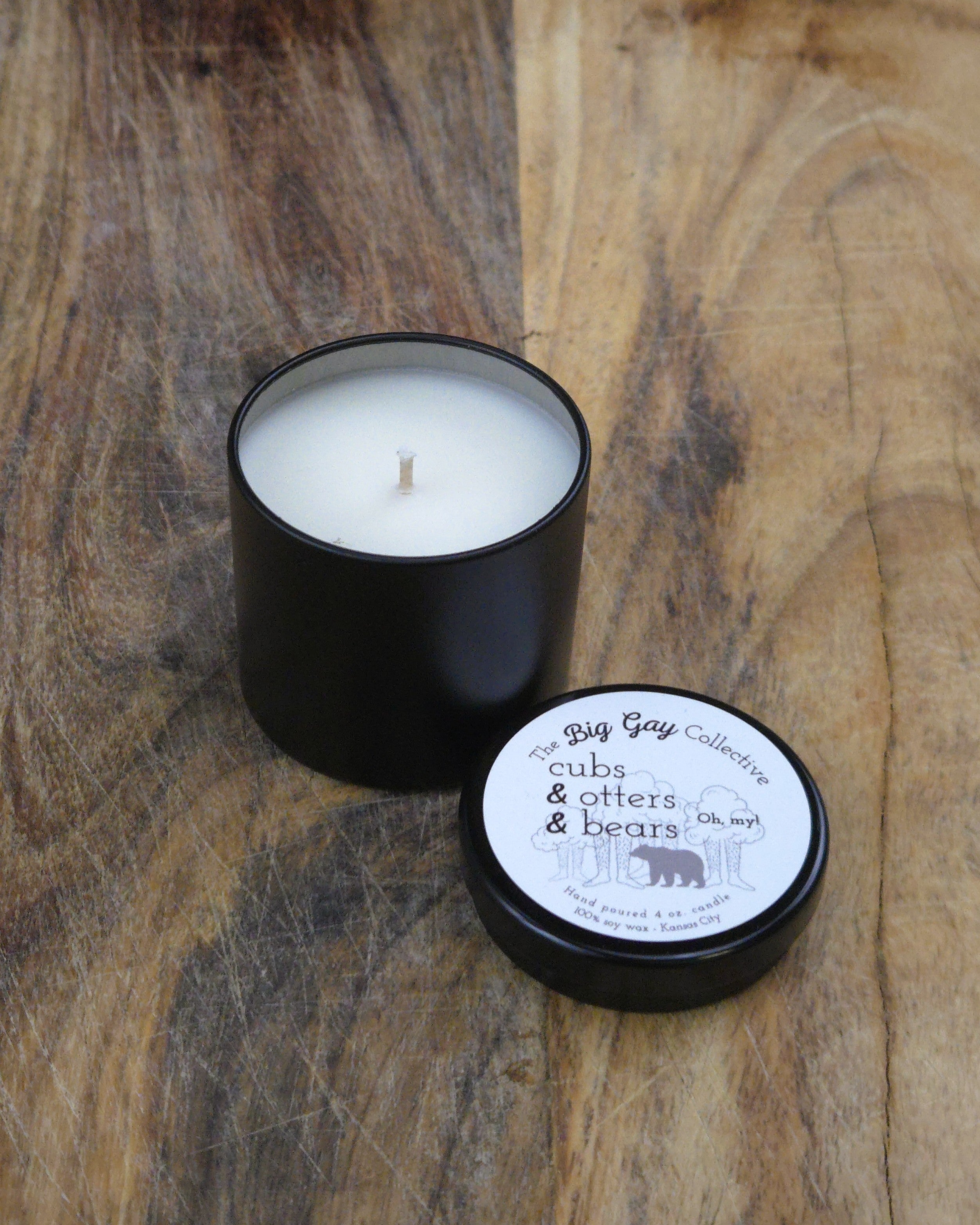 Cubs & Otters & Bears Candles