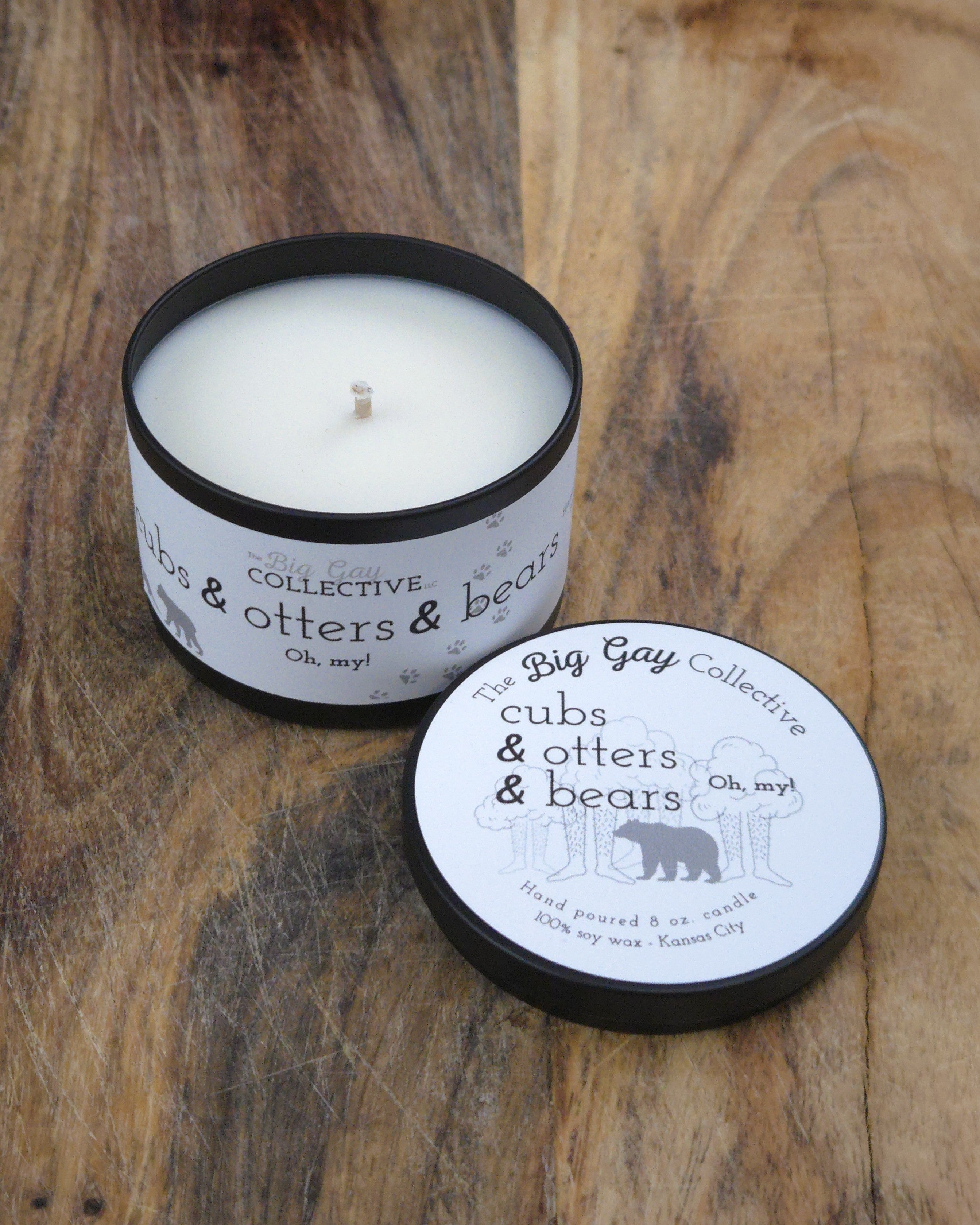 Cubs & Otters & Bears Candles