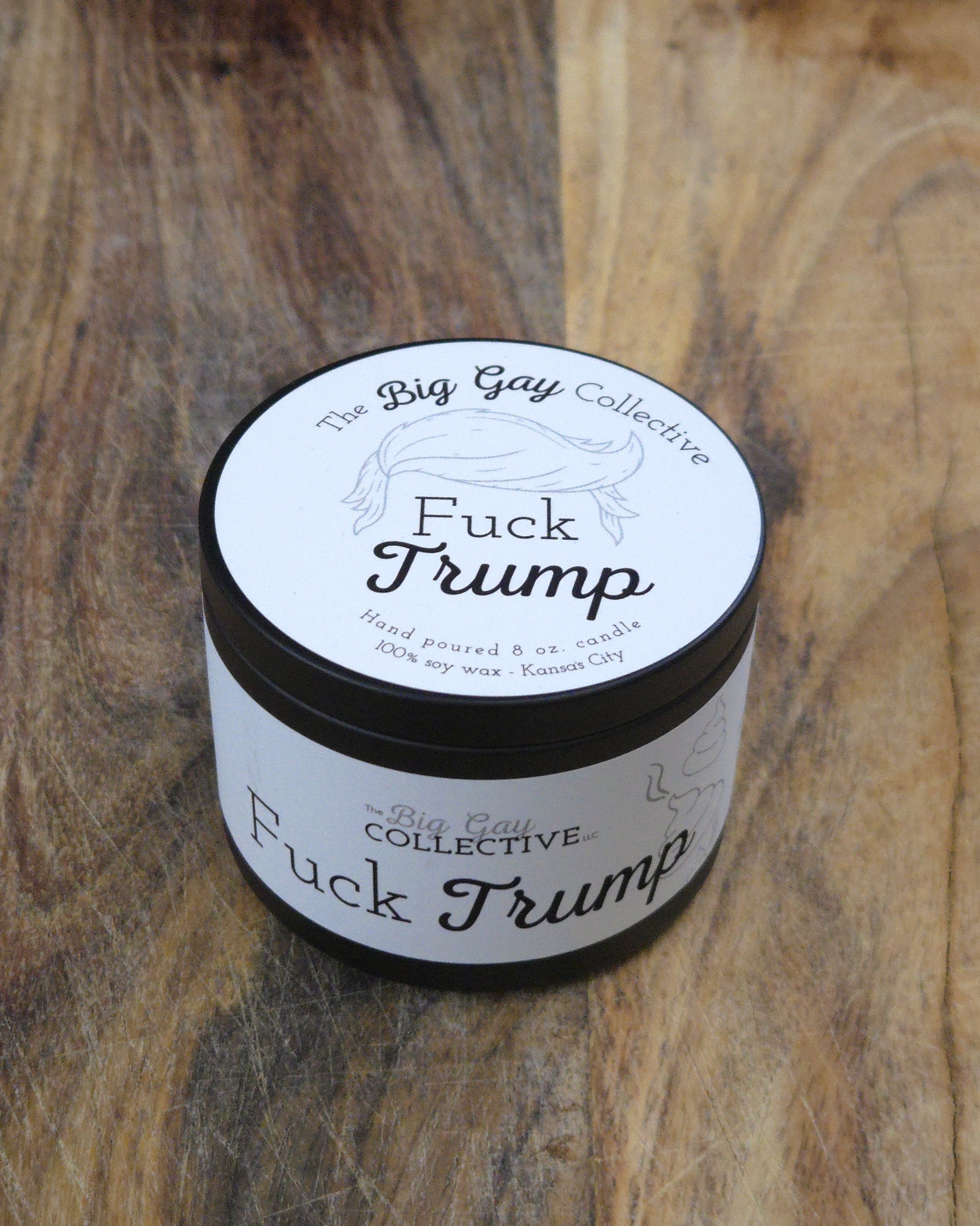 Fuck Trump Giving Candle
