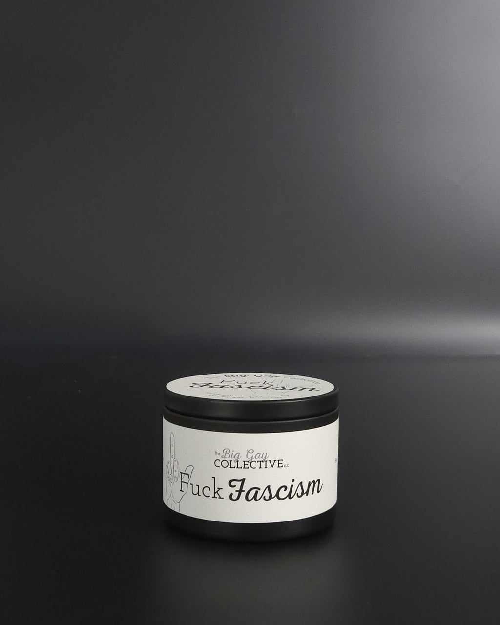 Fuck Fascism Giving Candle