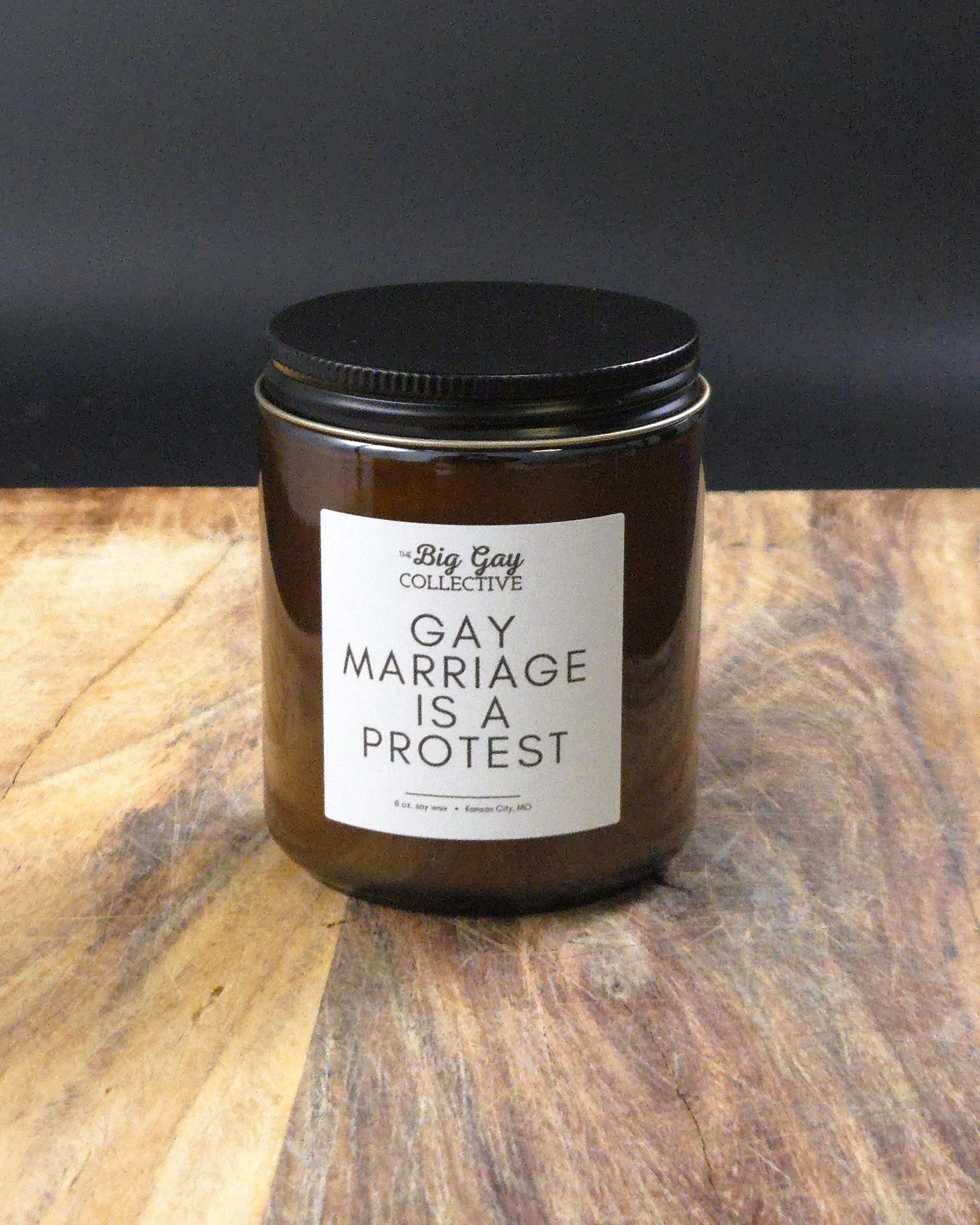 Gay Marriage is a Protest Candle