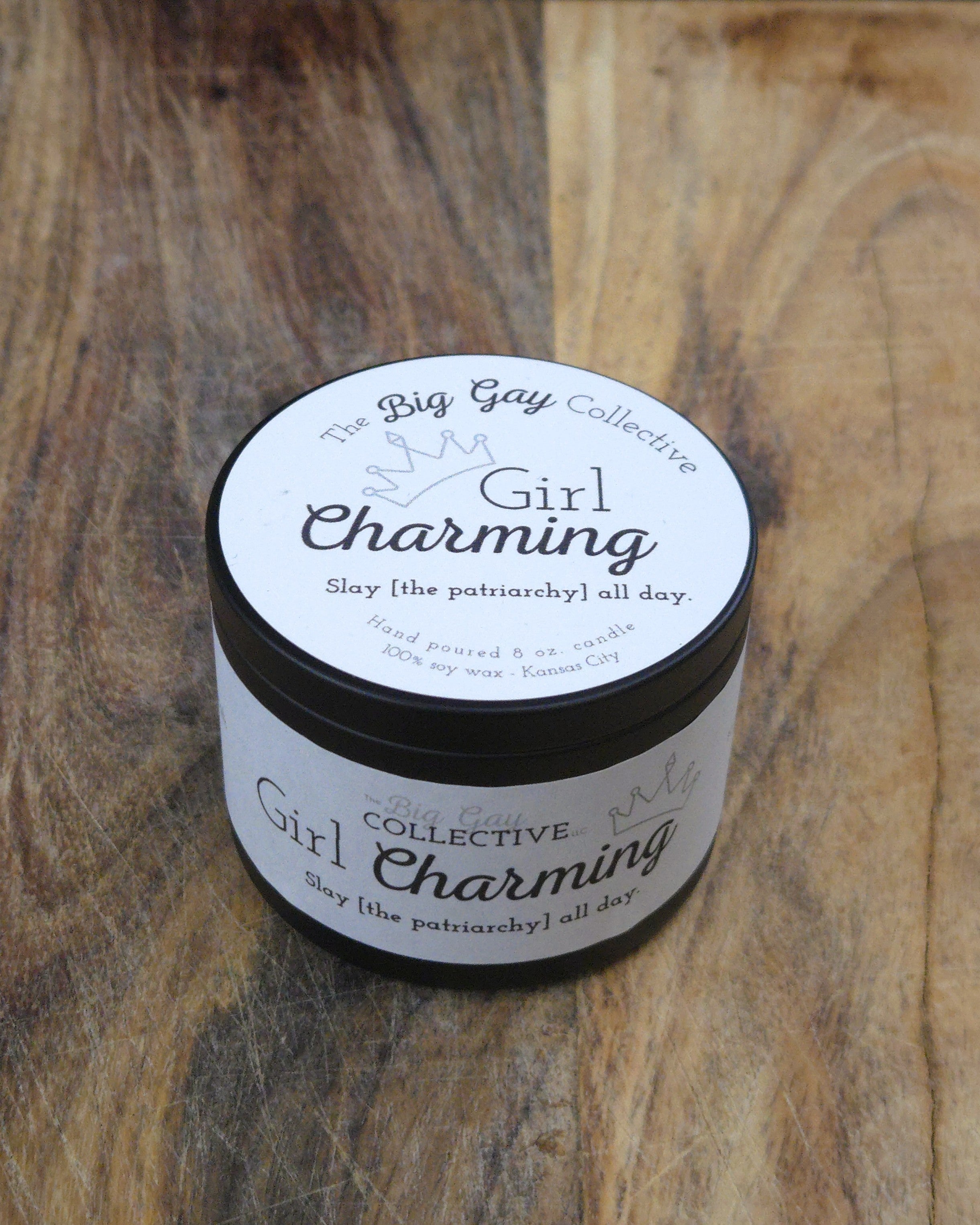 Girl Charming Candles