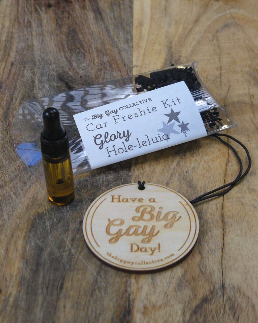 Glory Hole-leluia Car Freshie