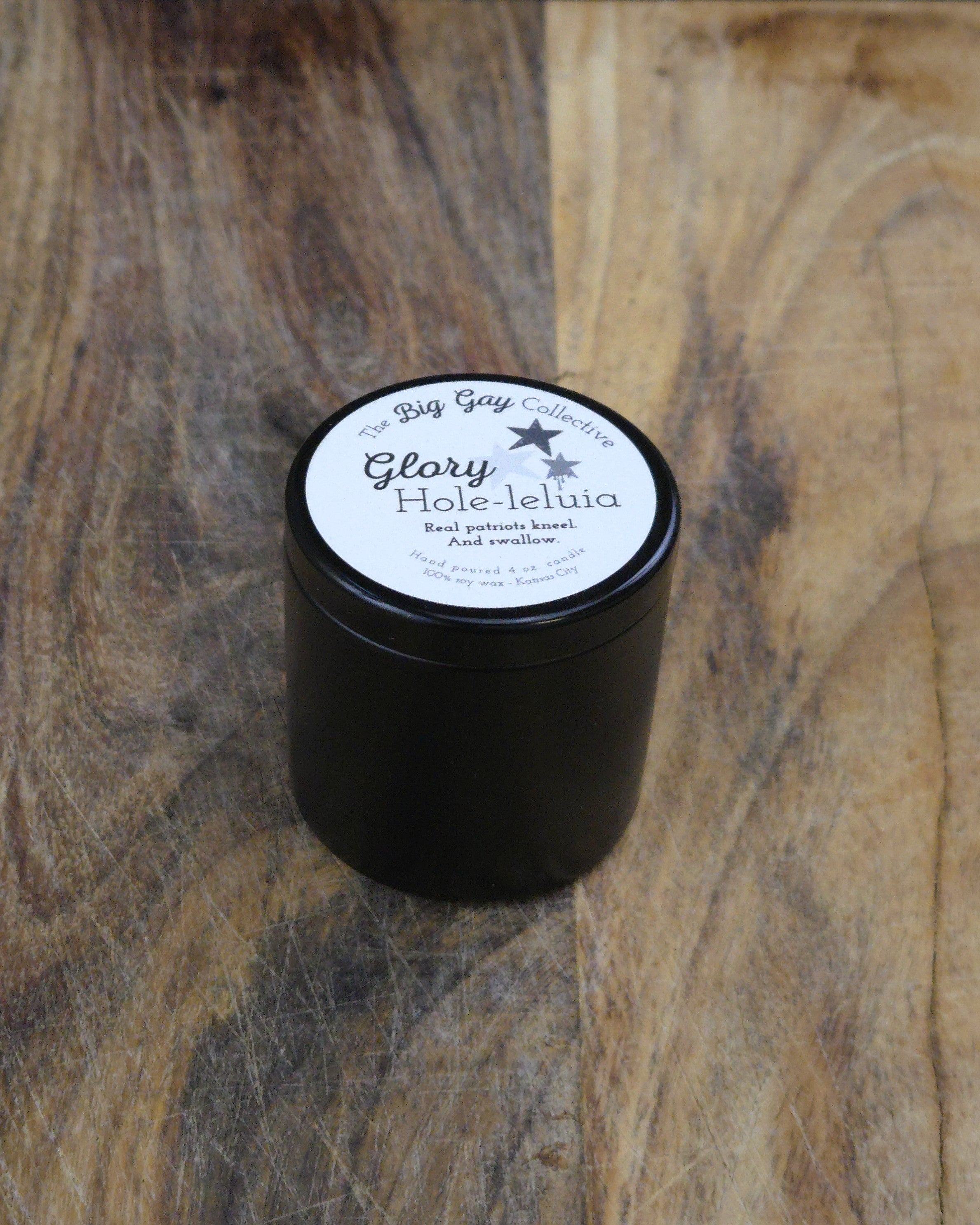 Glory Hole-leluia Candles