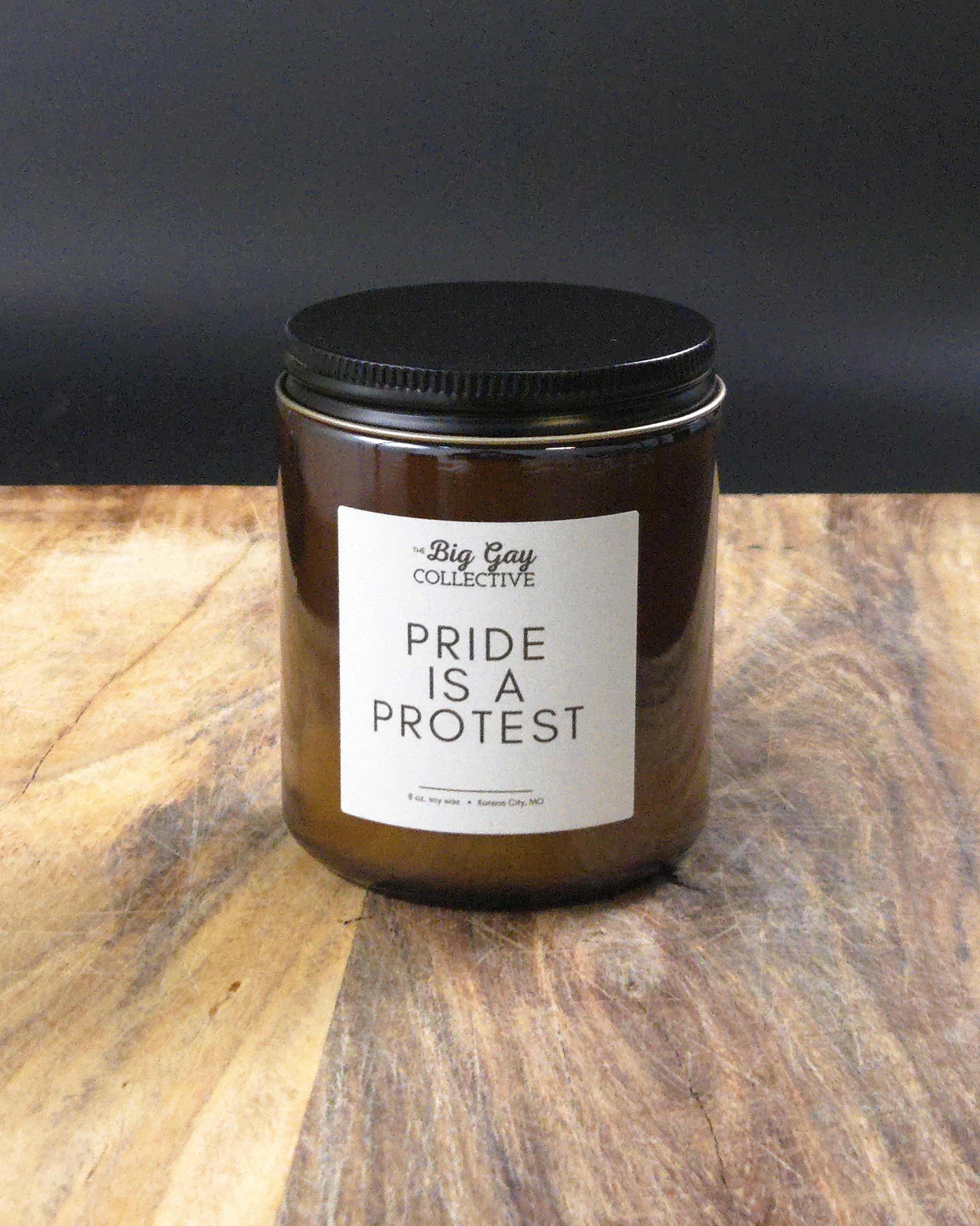 Pride is a Protest Candle