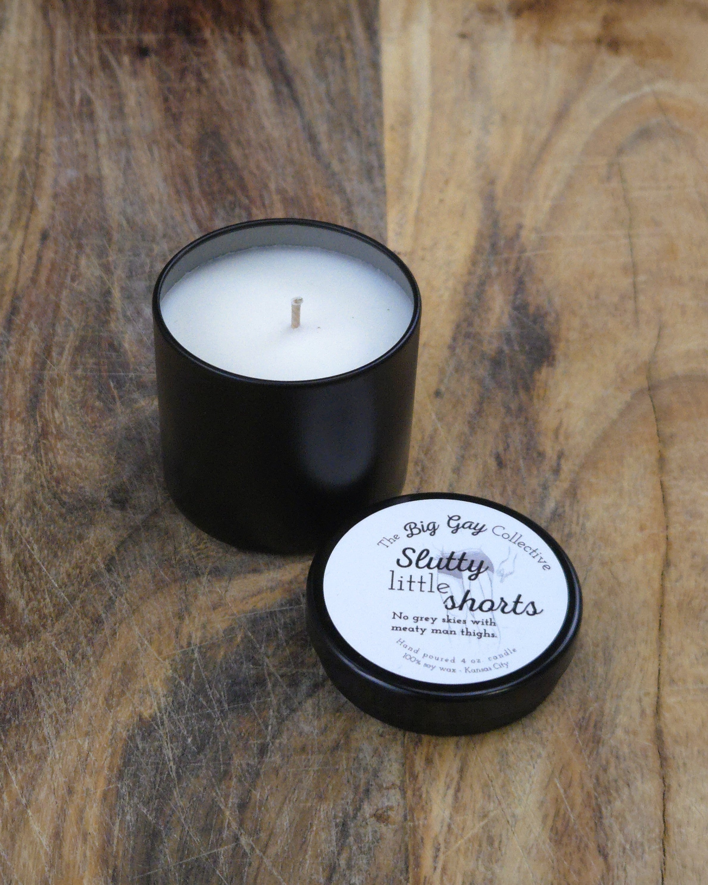 Slutty Little Shorts Candles