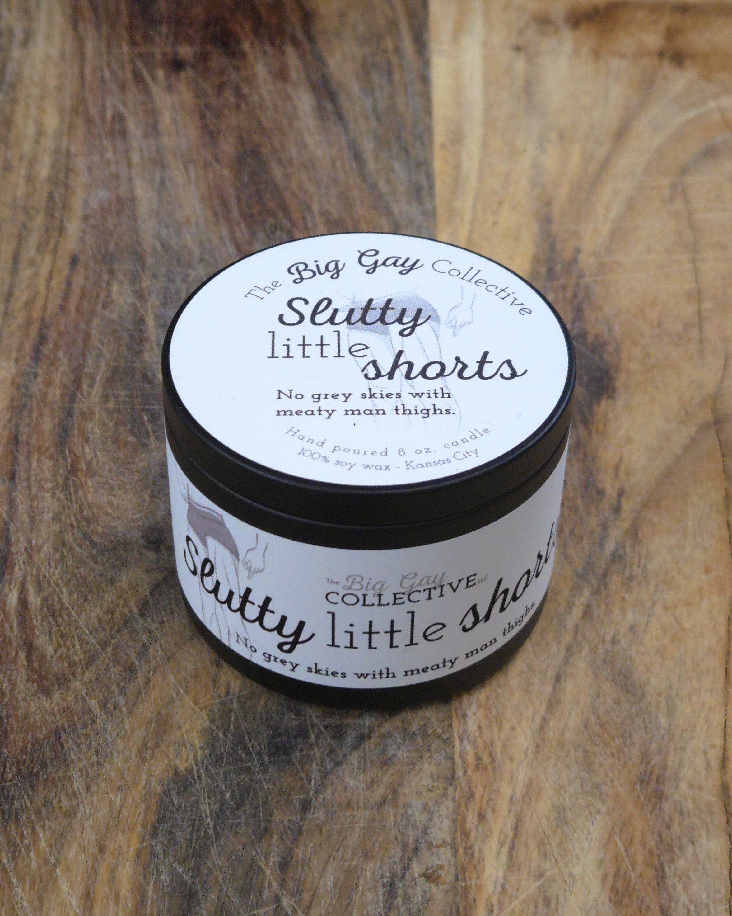 Slutty Little Shorts Candles