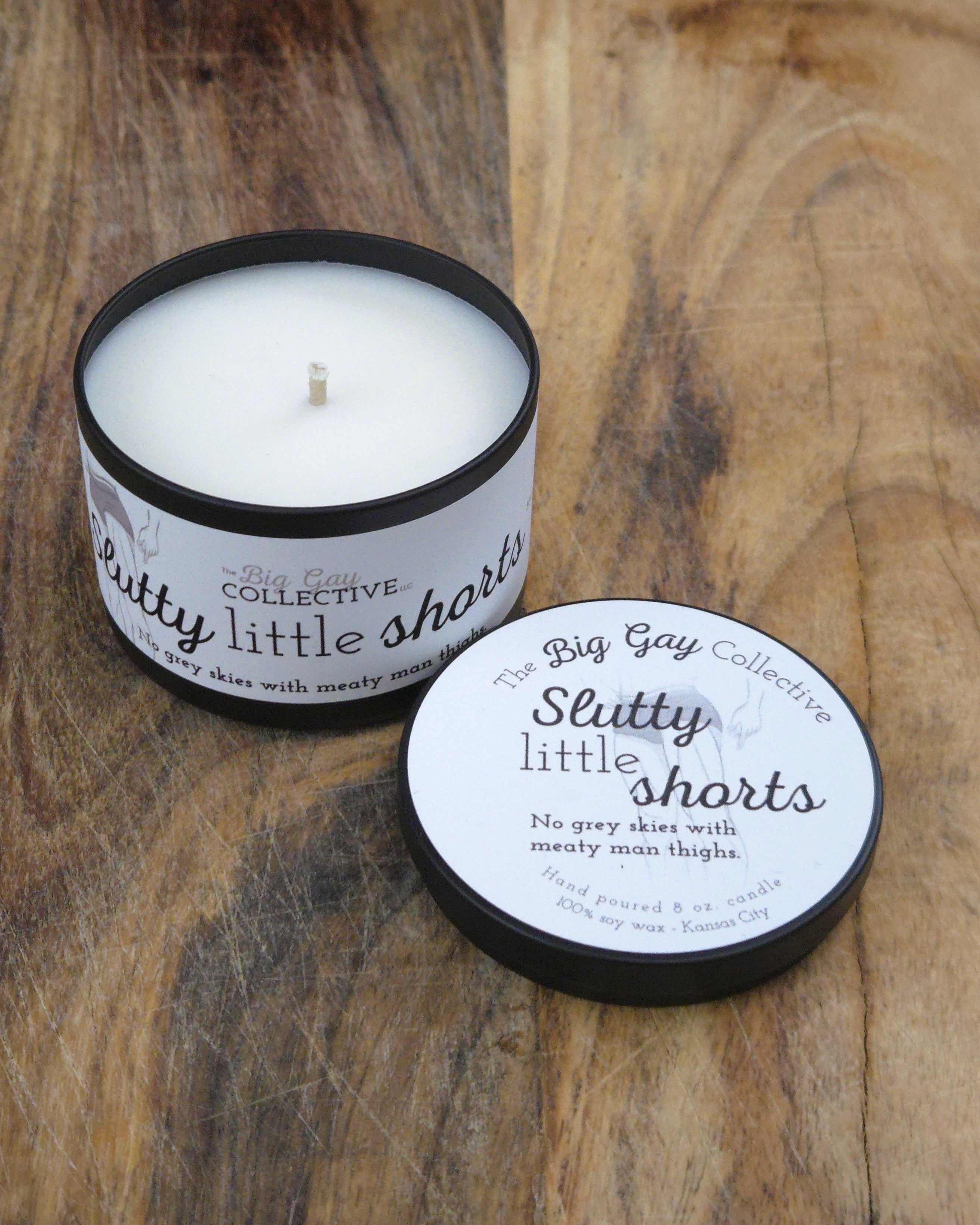 Slutty Little Shorts Candles