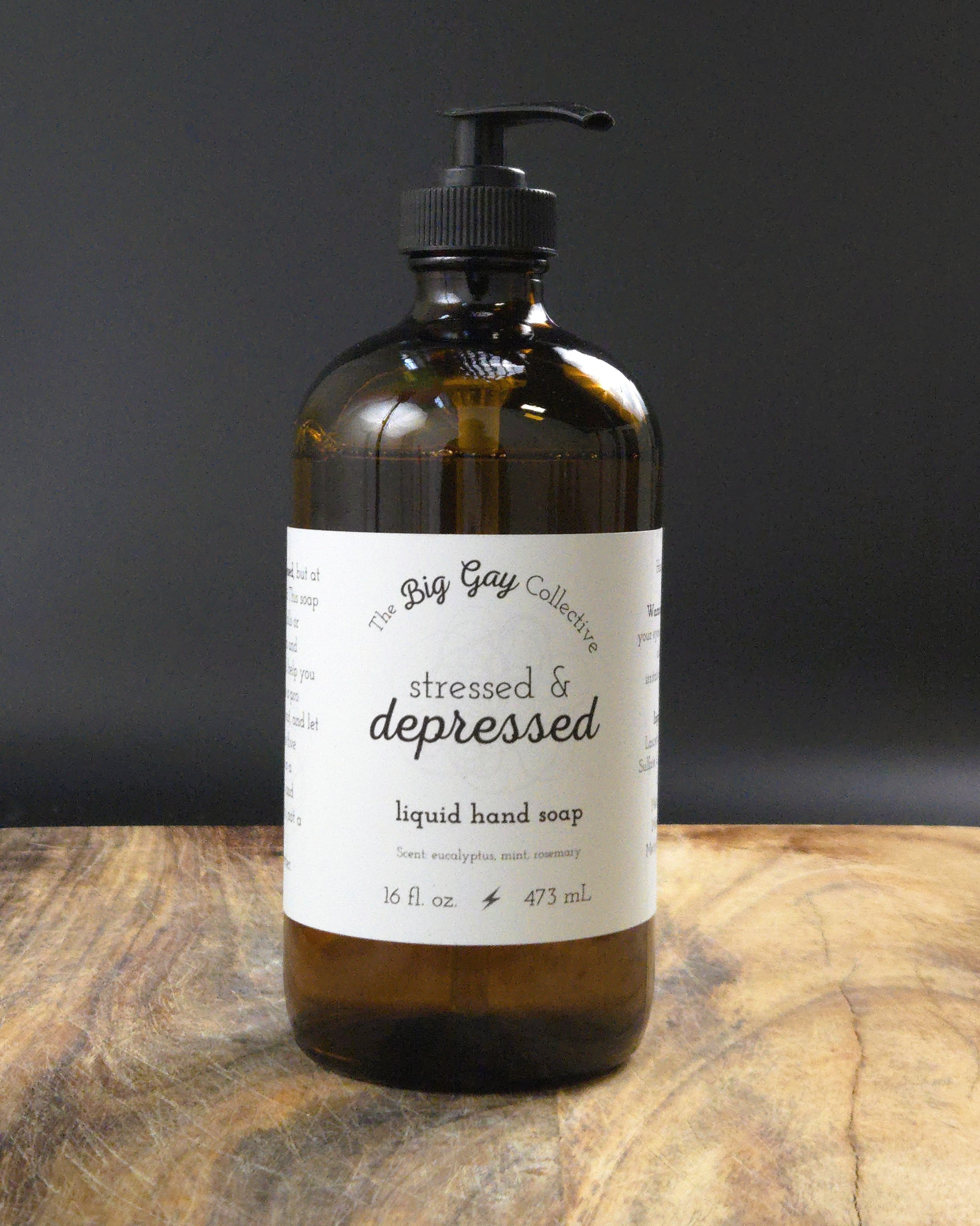 Stressed & Depressed Liquid Soap