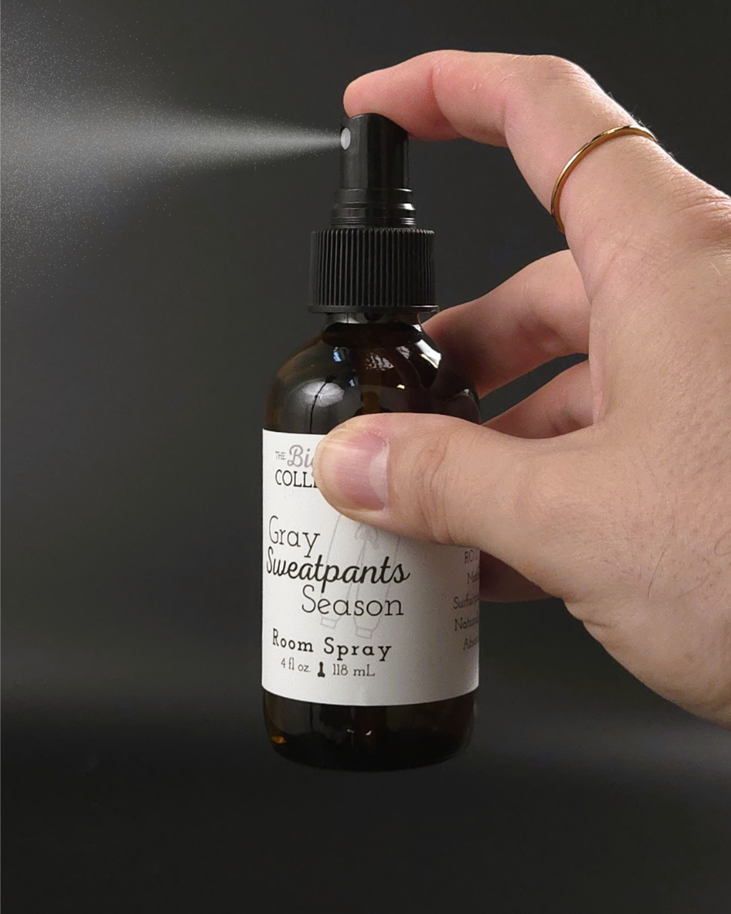 Gray Sweatpants Season Room Spray