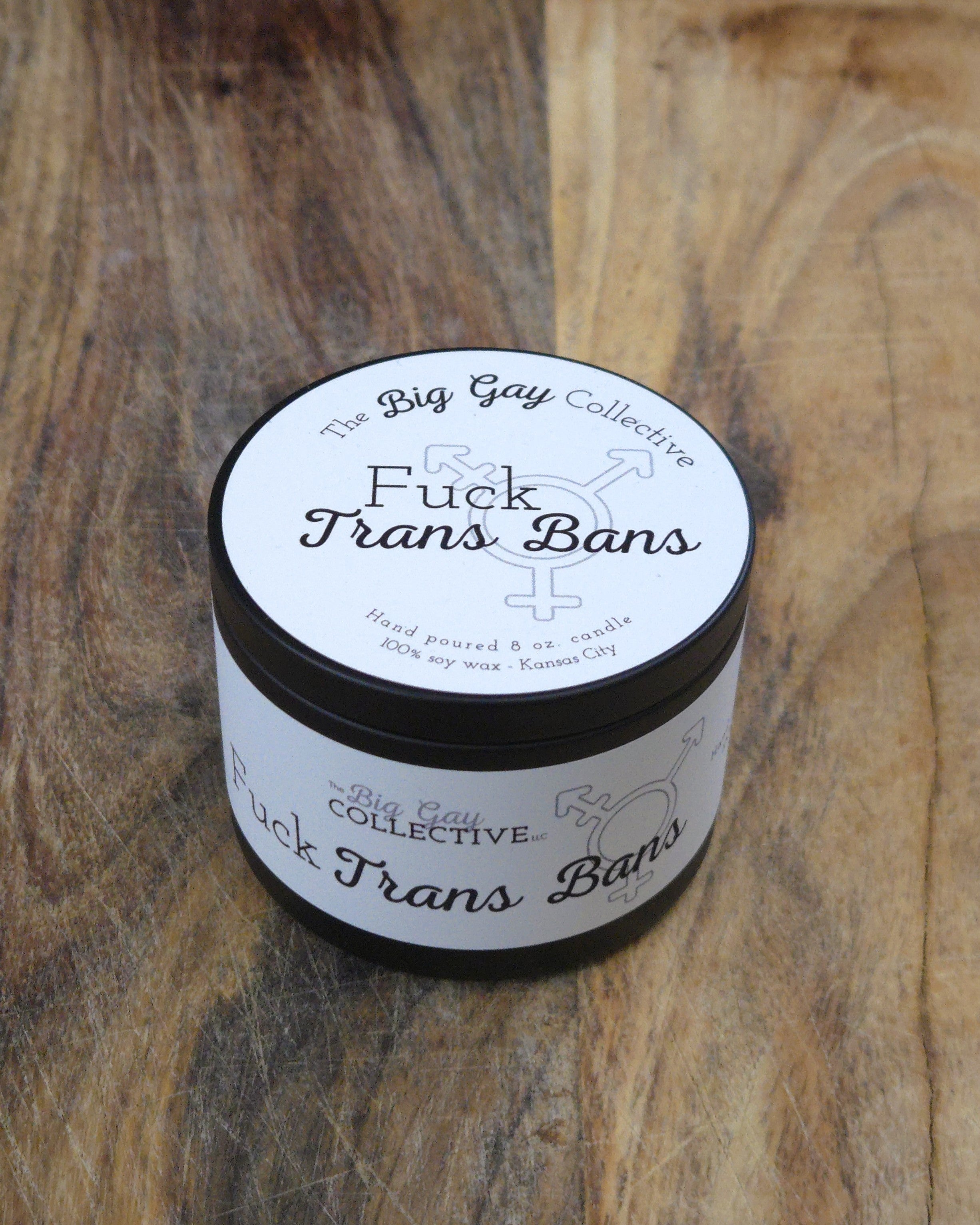 Fuck Trans Bans Giving Candle